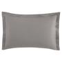 Imagem de Fronha Avulsa Lisa Cetim 300 Fios 100% Algodão 50cm x 70cm com 3 abas Viva Conforto