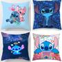 Imagem de Fronha Kawaii Disney Stitch - Impressão Dupla Face para Quarto Infantil