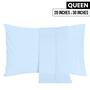 Imagem de Fronhas Utopia Bedding Queen, pacote com 2 unidades, microfibra macia