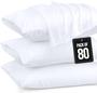 Imagem de Fronhas Utopia Bedding Standard 20x26cm Microfibra Branca