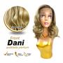 Imagem de Front Lace Curta Cabelo Liso Ondulado Fibra Futura Modelo Dani