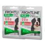 Imagem de Frontline Plus Antipulgas Cães 40 A 60kg  Kit 2 Unidades