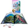 Imagem de Frozen Disney Pulseira Charme com 5 Pingentes + Livro