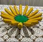 Imagem de Fruteira Centro De Mesa Artesanal Formato Banana Em Madeira