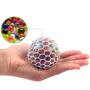 Imagem de Fun Squishy Stress Ball Mesh Orbeez Splash Apertar Espremer Bola Bolinha Anti Stress Rainbow