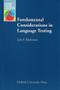 Imagem de Fundamental Considerations Language Testing - Oxford Applied Linguistics - Oxford University Press - ELT