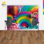 Imagem de Fundo Fotográfico Criança Rainbow Tecido 2,20m x 1,50m F374