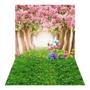 Imagem de Fundo fotográfico Tecido Sublimado Gigante 3D Jardim Primavera 2,50X3,00 WFG-226