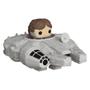 Imagem de Funko Bitty Pop! Ride Star Wars Han Solo com a Millennium Falcon