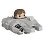 Imagem de Funko Bitty Pop! Star Wars Han Solo And  Millennium Falcon