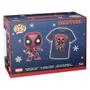 Imagem de Funko Pop Box Marvel 400 Deadpool Holiday + Camiseta M