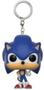 Imagem de Funko Pop! Chaveiro: Jogos - Brinquedo colecionável Sonic with Ring, Multi