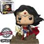 Imagem de Funko Pop Dc 282 Wonder Woman Jim Lee Deluxe Exclusive