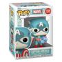 Imagem de Funko pop disney 100th marvel captain america retro ex 1319