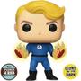 Imagem de Funko Pop! Fantastic Four 4 Human Torch Dark Glows 568