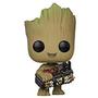 Imagem de Funko Pop Guardiões da Galáxia: Groot com Bomb Collect