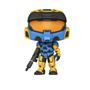 Imagem de Funko Pop! Halo Infinite - Spartan Mark VII (Azul e Amarelo) com Game Add-on - 3,75 Polegadas