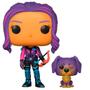 Imagem de Funko Pop Hawkeye Kate Bishop W/ Pizza Dog 1212 Blacklight