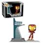 Imagem de Funko Pop Marvel 35 Avengers Tower & Iron Man Glows GITD