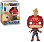 Imagem de Funko Pop! Marvel: Capitã Marvel - Capitã Marvel Mascarado Chase Bobblehead