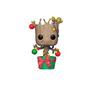 Imagem de Funko Pop Marvel Groot arvore de natal 399