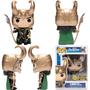 Imagem de Funko POP Marvel Loki com Cetro - Boneco de Vinil 9,5cm com Caixa