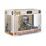 Imagem de Funko Pop Star Wars The Mandalorian 579 On Speeder w/ Grogu