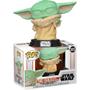 Imagem de Funko Pop The Mandalorian 385 Baby Yoda Com A Força The Child