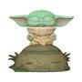 Imagem de Funko Pop The Mandalorian 485 Baby Yoda Grogu Using the Force