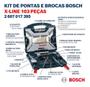 Imagem de Furadeira Bosch Gsb 450 Re Kit Bits Brocas 103 Peças 110v