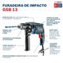 Imagem de Furadeira de Impacto 650w Bosch Gsb13Re GSB 13 + Acess Prof