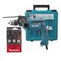 Imagem de Furadeira de Impacto 760W 1/2'' Com Punho Lateral Kit de Brocas Maleta HP1640KX1 127V Makita