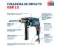 Imagem de Furadeira de Impacto Bosch 650W Velocidade - Variável Mandril 1/2” GSB 13 RE Professional