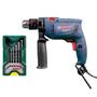 Imagem de Furadeira de Impacto Bosch GSB550re 550w + 7 Brocas e Maleta - 110V