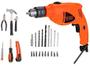 Imagem de Furadeira De Impacto Hd500ks 550w C/25 Acessórios 220v Black + Decker