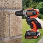 Imagem de Furadeira e Parafusadeira de Impacto 20V BCD704C1-BR Black+Decker