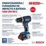 Imagem de Furadeira Impacto Parafusadeira Bosch Gsb 18v-90 C 2 Bateria