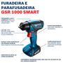 Imagem de Furadeira parafusadeira sem fio de 6mm Bosch GSR 1000 SMART 12V Com Maleta 110V/220V