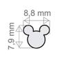 Imagem de Furador TEC Chaveiro - Mini Disney Cabeça Mickey Mouse
