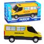 Imagem de Furgão Brinquedo Van Escolar Iveco Veículo Em Miniatura Brinquedos