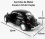 Imagem de Fusca De Metal Clássico Miniatura Fricção Abre As Portas