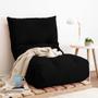Imagem de Futon Dobrável de Espuma Solteiro Preto - Emcompre