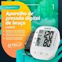 Imagem de G-tech La800 Aparelho De Pressão Braço Digital Fonte E Pilhas Cor Branco