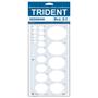 Imagem de Gabarito Elipses 45 Trident 19 Elipses Mod D-5