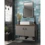 Imagem de Gabinete Banheiro 60cm 2 Portas com Cuba e Espelheira Multimóveis CR10106