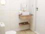 Imagem de Gabinete Banheiro Completo Pia Espelho - Msqd Dublin 60cm Canela