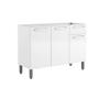 Imagem de Gabinete Bertolini Evidence 7022 s/Tampo 120cm Branco