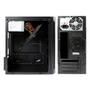 Imagem de Gabinete C3Tech Micro ATX, Mid Tower, com Fonte 200W, Preto - MT-30BK