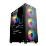 Imagem de Gabinete Computador Gamer Rgb 4 Fans Vidro 4mm Cod 1155 - Hayom