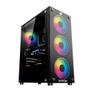 Imagem de Gabinete Computador Gamer Rgb 4 Fans Vidro 4mm Cod 1155